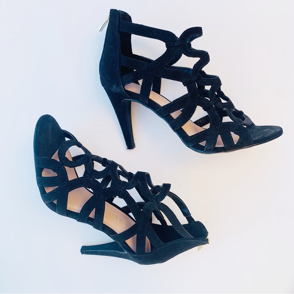 Kelly & Katie Caged Heels